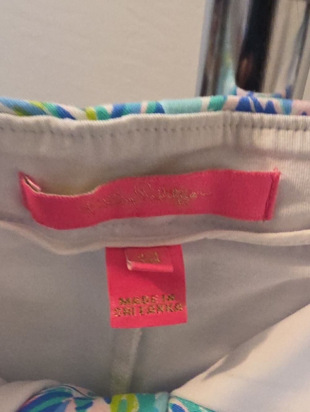 Lilly Pulitzer Multicolor Pastel Floral Mini Skirt - Pink, Aqua, Blue - Picture 2 of 4